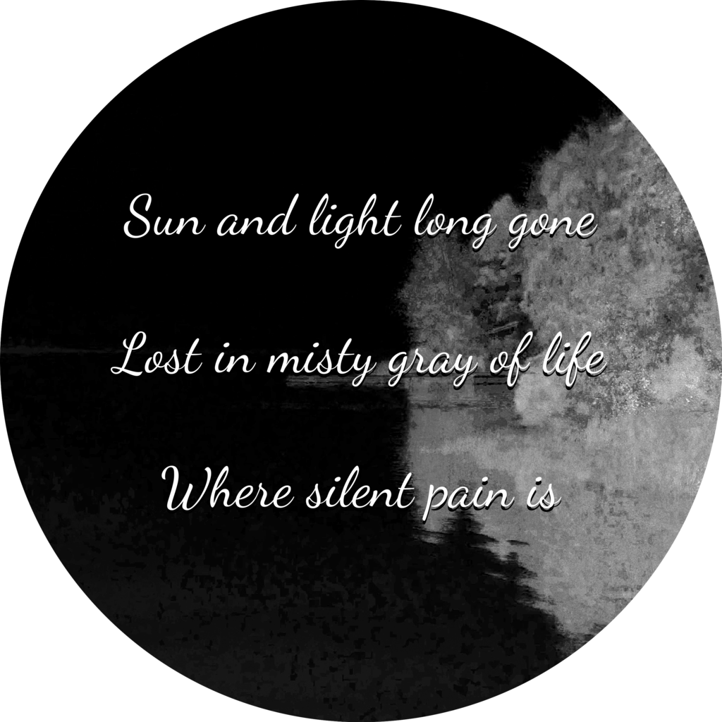 Sun and light long gone